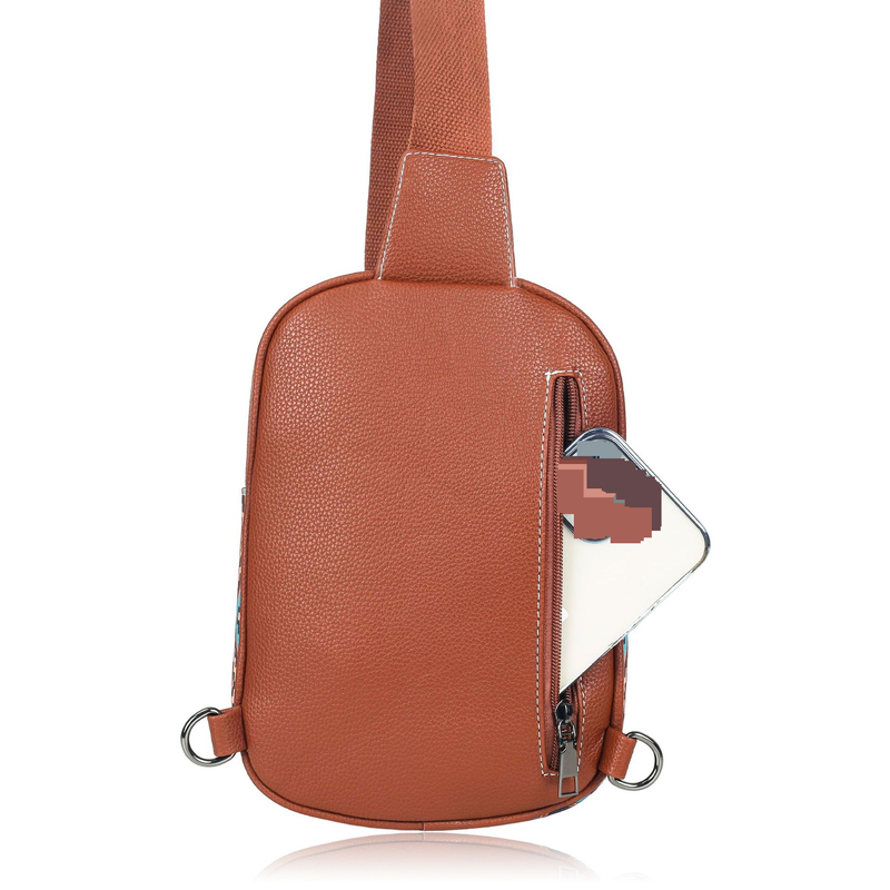 Bohemian Damen Tasche Brusttasche Schulter wasserdicht Messenger Bag Ultra Light Canvas Original Design_voghion.com
