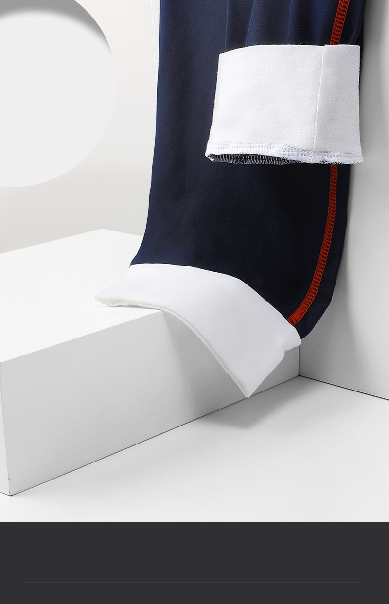 Underwear & Sleepwears Autumn Trousers Pure Cotton Thermal Underwear Slim Fit Winter Base Layer Pants Soft Breathable Comfortable Black Navy Gray_voghion.com