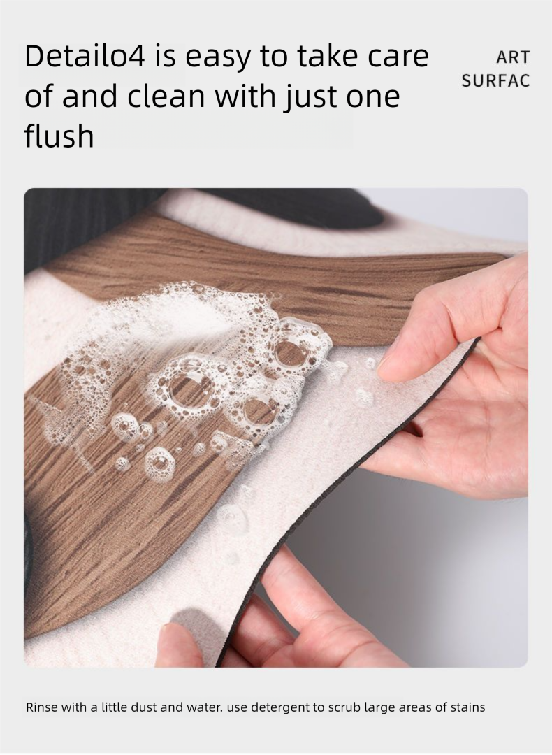 Yeşil Bitki Banyo Emici Tuvalet Giriş Duş Odası Ayak Diyatomlu Toprak Düzensiz Kaymaz Giriş Matı_voghion.com