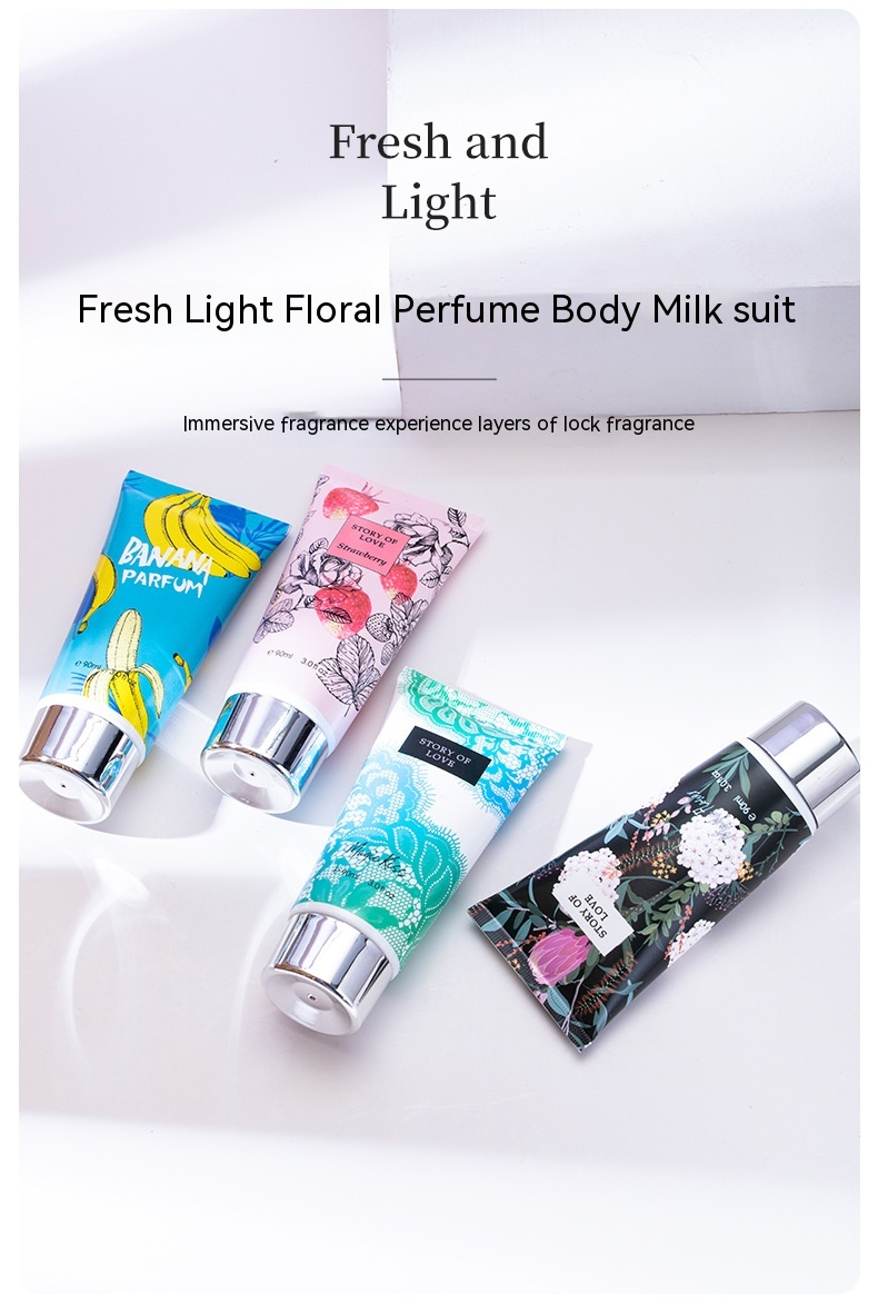 2023 Nieuwe Hot Sale Parfum Body Milk voor Mannen en Vrouwen Set Body Spray, Aanhoudende Geur in Europa en Amerika_voghion.com
