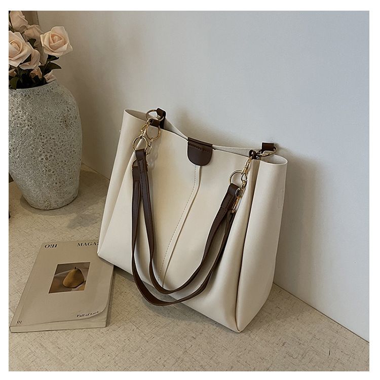 Borse da donna, due pezzi, grande capacità, nuova borsa da pendolare alla moda, semplice borsa a tracolla casual per donna_voghion.com