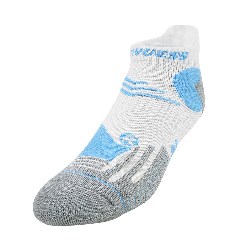 Chaussettes de course d'usine pour hommes, chaussettes de marathon d'athlétisme pour femmes, bas de serviette antidérapant, chaussettes de sport de badminton, vente en gros_voghion.com