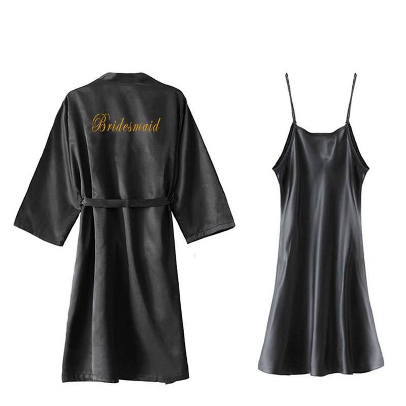 Camicia da notte lunga da uomo, primaverile ed estiva, in seta ricamata, da sposa, damigella d'onore, da sposa_voghion.com