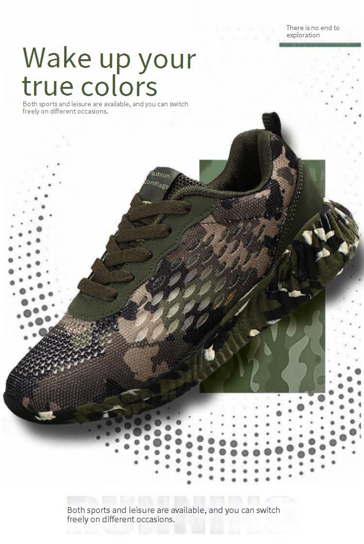 Women's Shoes Hollow Sports Camouflage Couple Shoes Men And Women Outdoor Training Shoes Trendy Shoes_voghion.com