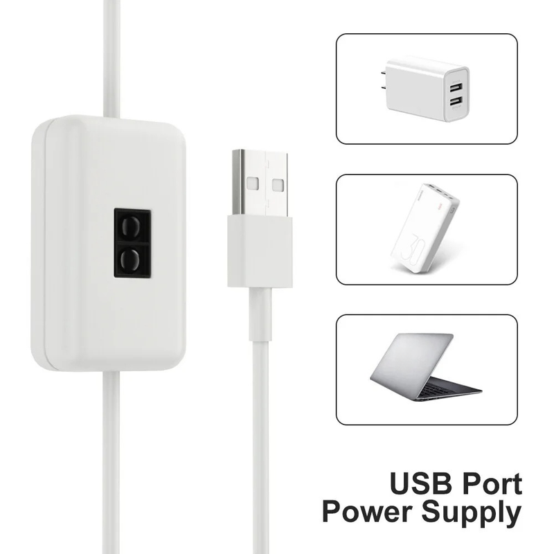 Striscia LED intelligente USB da 5 V con sensore di movimento manuale, striscia luminosa flessibile impermeabile RGB SMD 2835 per la casa e l'intrattenimento_voghion.com