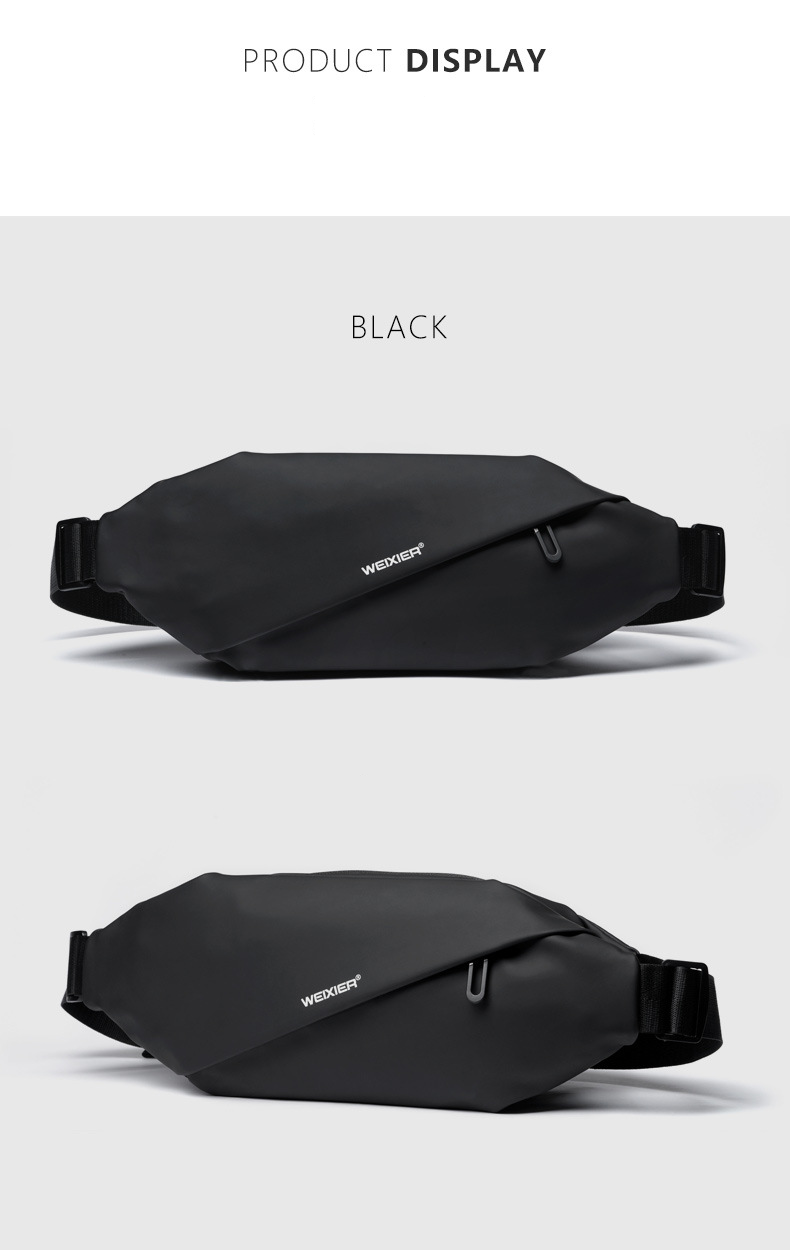 Marsupio da uomo, borsa a tracolla, borsa da corsa, multifunzionale, borsa da petto, borsa a tracolla per sport e tempo libero, impermeabile, marsupio per cellulare, borsa da uomo_voghion.com