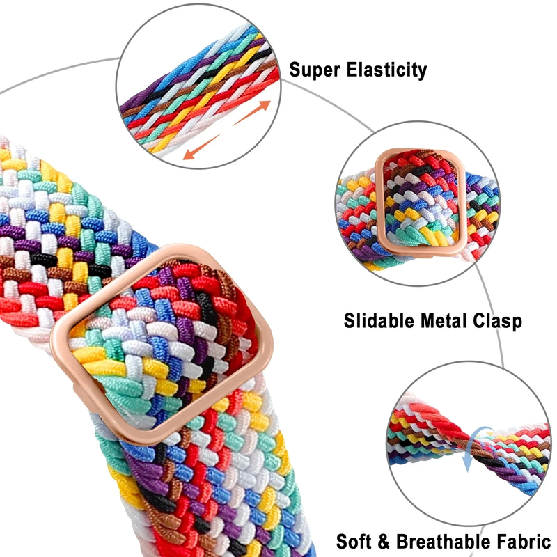 Band for HUAWEI watch fit 3 strap smart watch replacement belt wristband nylon braided bracelet correa HUAWEI fit3 accesorios_voghion.com
