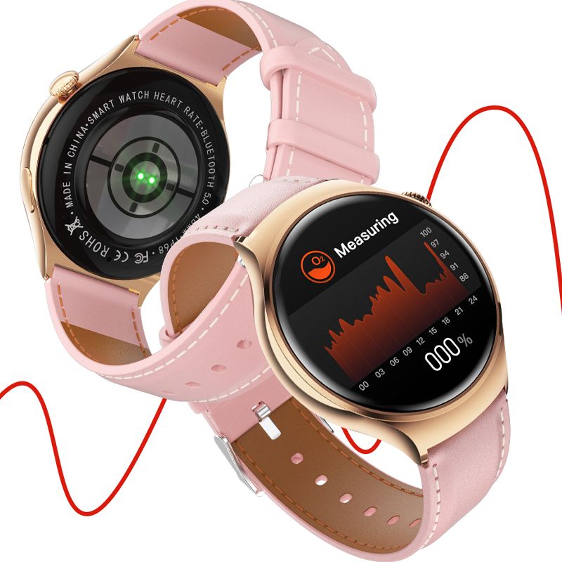 2024 m. TOP išmanusis laikrodis GT4 MiNi moteriškas pirmasis pasirinkimas dovanoms AMOLED HD ekranas Bluetooth skambutis NFC BloodSugar išmanusis laikrodis, skirtas Huawei_voghion.com