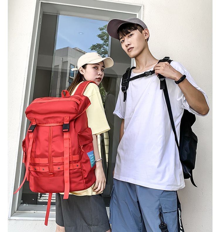 Schultasche Herren Trendy Funktionale Sport Outdoor Straße Große Kapazität Studentenrucksack Parka Computer Reisetasche_voghion.com