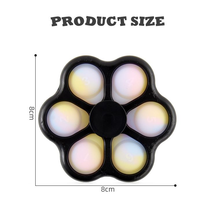 Stress Relief Toys Stem Supply Fingertip Gyroscope Bubble Music Decompression Gyroscope Rat Extermination Pioneer Press Handboard Finger Gyroscope_voghion.com