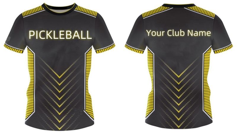 men's clothing Pickleball Jersey Moisture-absorbing Quick-drying Sports T-shirt Breathable Sweat-wicking Round Neck Short-sleeved Top_voghion.com