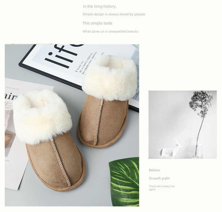Grenzüberschreitender E-Commerce-Mao-Mund-Erhöhung Home Herren Damen Indoor und Outdoor Warm Cotton Hausschuhe Spot_voghion.com