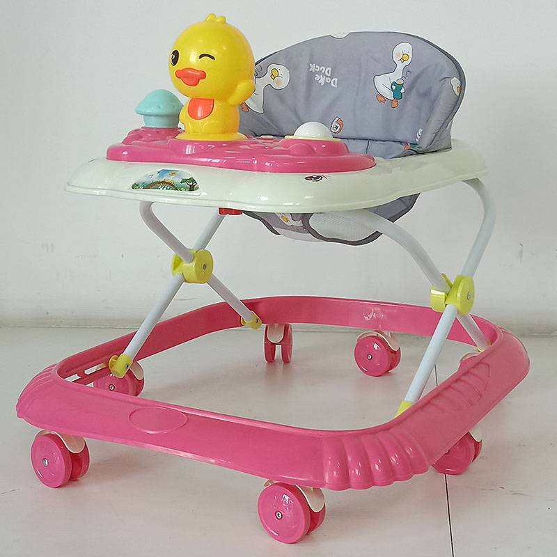 Bebek Çok İşlevli Devrilme Önleyici Araba Oturabilir ve İtebilir Araba Sürmeyi Öğrenme Başlangıç Araba Katlama_voghion.com