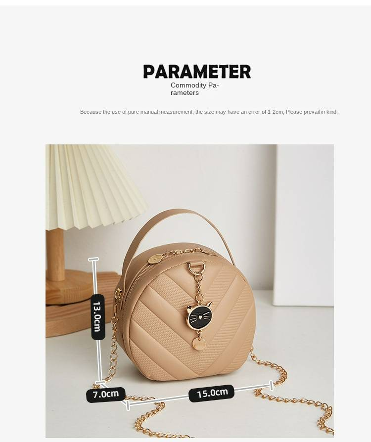 Női Vintage Virágos Dombornyomott Kör Kézitáska - Stílusos Crossbody Mini Táska Mobiltelefonokhoz - Elegáns Női Kerek Pénztárca_voghion.com