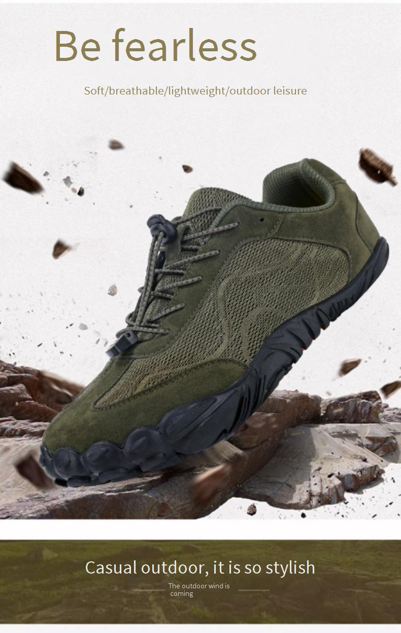 Men’s Shoes Summer New Outdoor Lightweight And Comfortable Five Finger Hiking Shoes Rock Climbing Cycling Hiking Wading Shoes_voghion.com