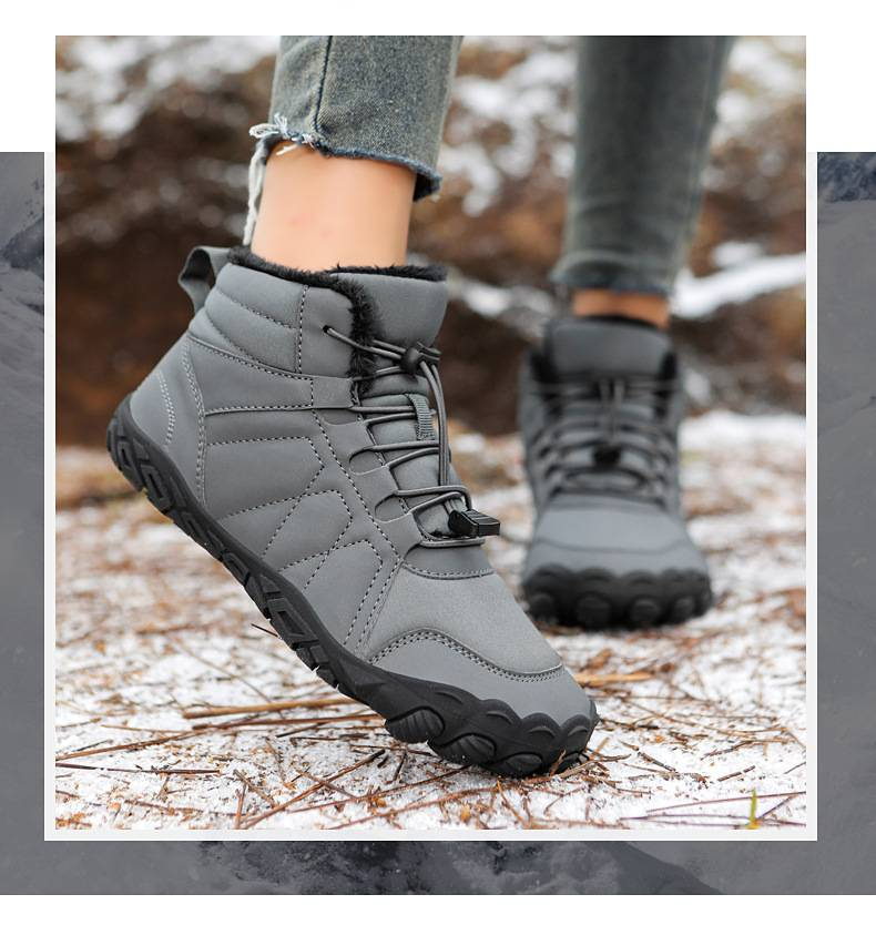 Outdoor Hiking And Mountaineering Cotton Shoes, Men's And Women's Snow Boots, Work Boots_voghion.com