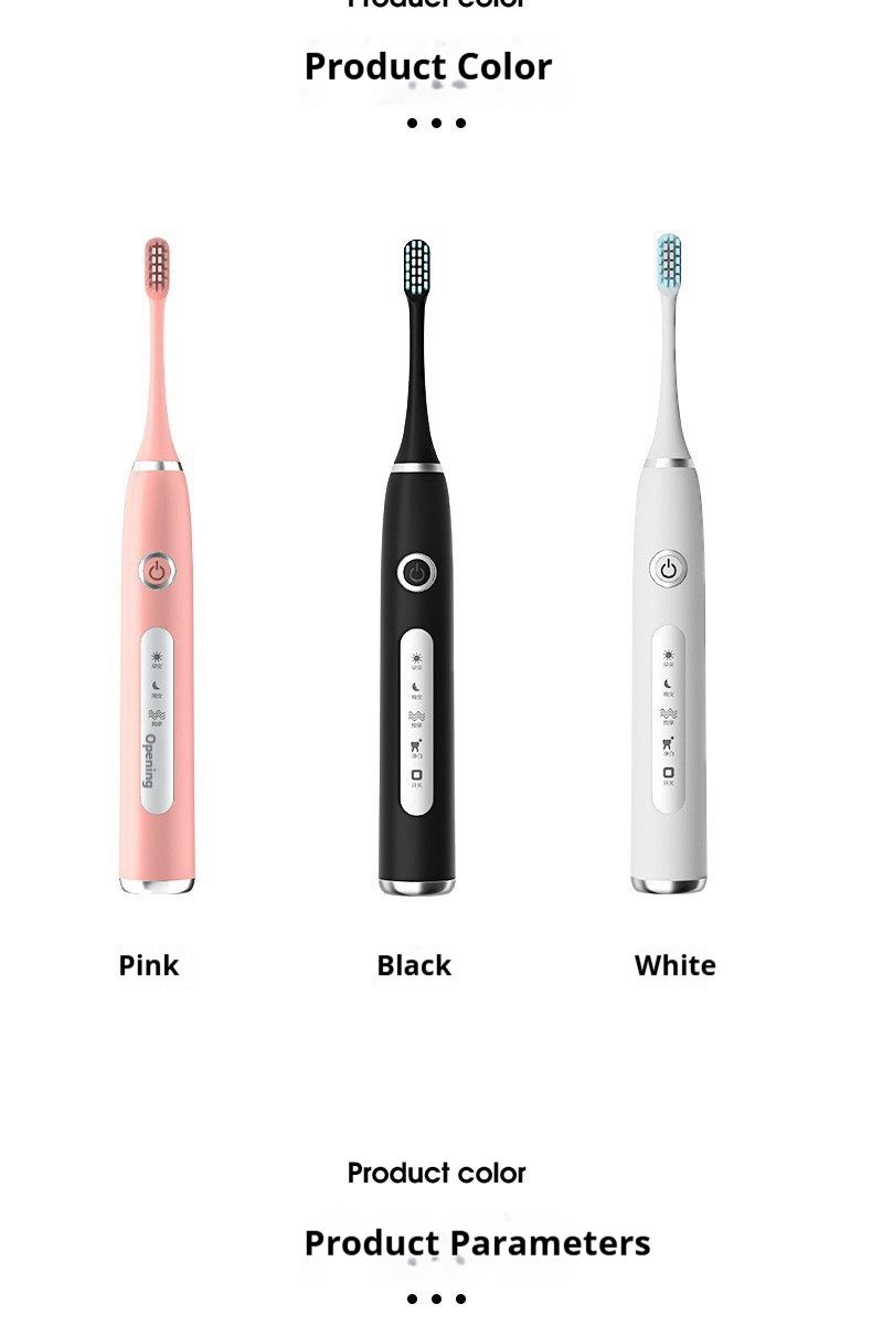 Sonic Electric Toothbrush With Magnetic Levitation – 4 Modes, 40,000 RPM, Ultra-Quiet 36dB, Soft Bristles, 30-Day Battery Life_voghion.com