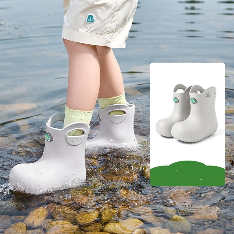 Kids' Lightweight Rain Boots – Non-Slip EVA Water Shoes For Boys & Girls_voghion.com