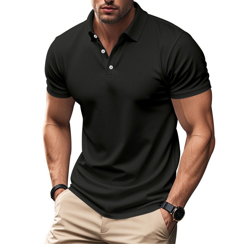 2025d 2025 Summer Men's Polo Shirt Digital 3D Print Fitness Short Sleeve Button Collar_voghion.com