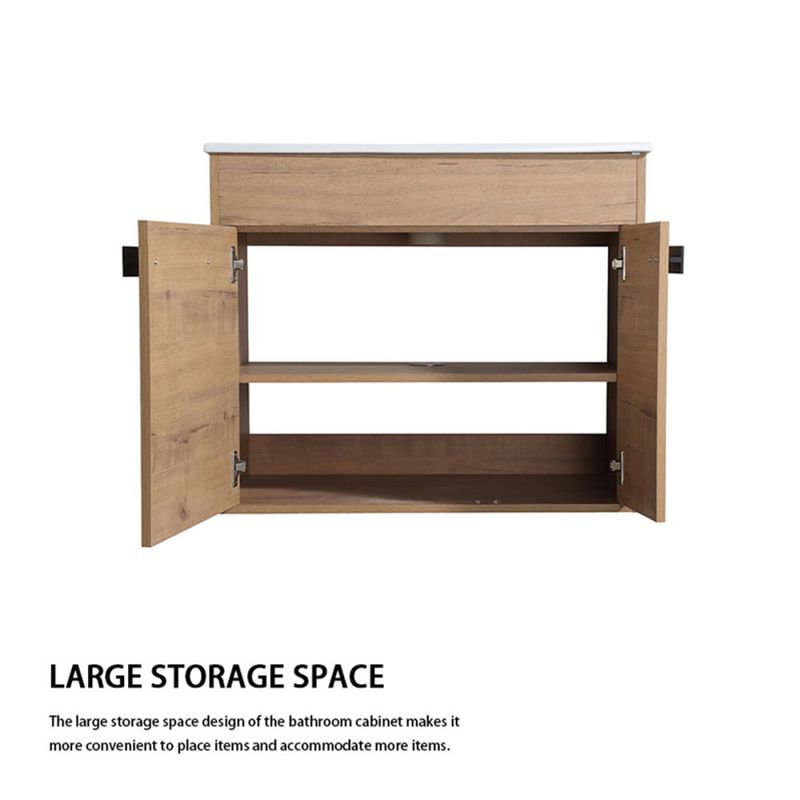 30 Inch Freestanding Bathroom Vanity or Floating is Optional Conversion.30*18-00330IMO-1(KD-Packing) Only Including Vanity_voghion.com