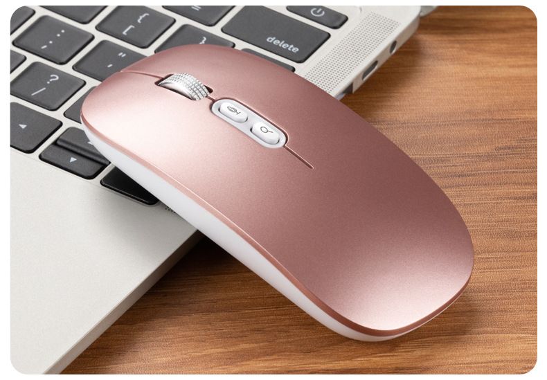 Kabellose Maus mit KI-Sprachsteuerung, Spracherkennung und Übersetzung – Bluetooth/2,4G-Dualmodus, ergonomisches Design, 1600 DPI, kompatibel mit Laptops_voghion.com