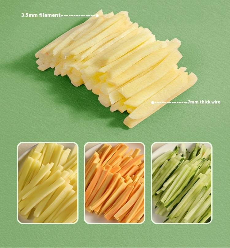 Set di utensili da cucina, tagliaverdure accuratamente selezionato, tagliaverdure multifunzionale, grattugia, affettapatate, affettalimoni da cucina_voghion.com