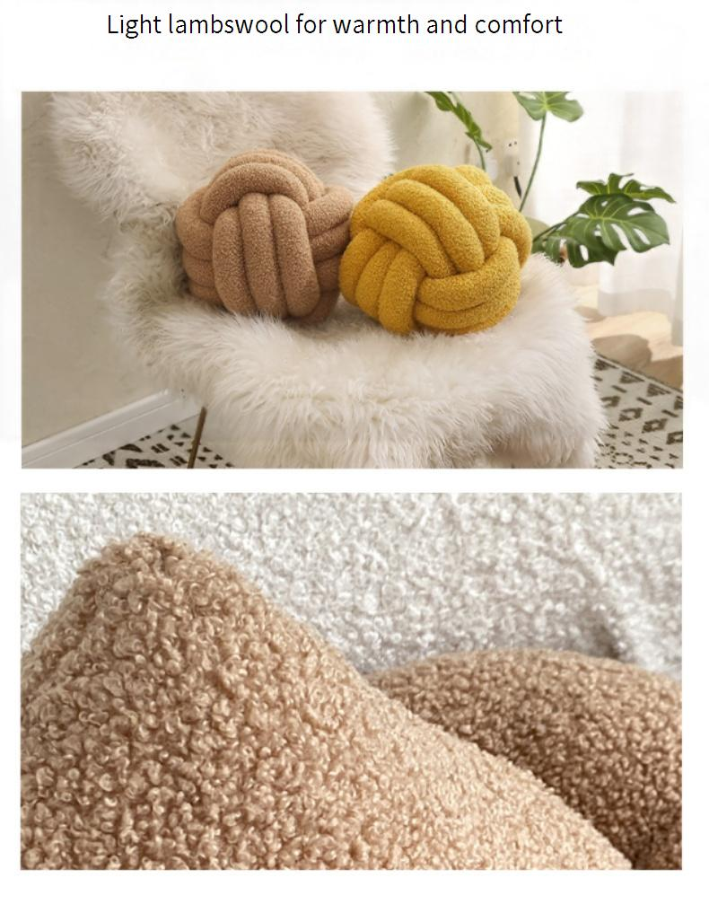Sherpa-Kissen in nicht standardmäßiger Form – ultraweiches, flauschiges Dekokissen für Schlafsofa und Sessel (ergonomische Lendenwirbelstütze, hypoallergen, 40,6 x 40,6 cm)_voghion.com