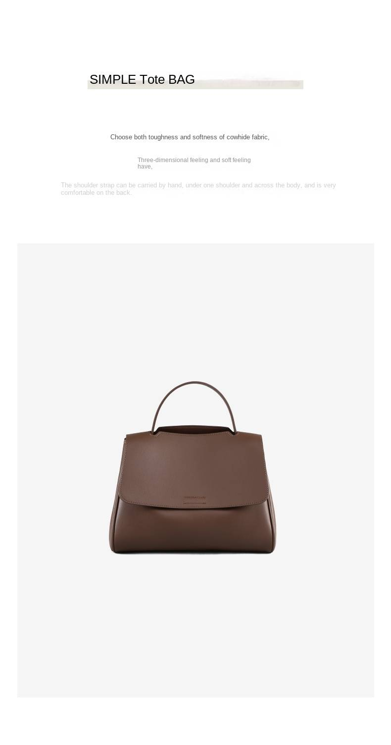 Viney Bag 2025, nuova borsa a tracolla monospalla alla moda con grande capacità e versatile borsa tote in pelle_voghion.com