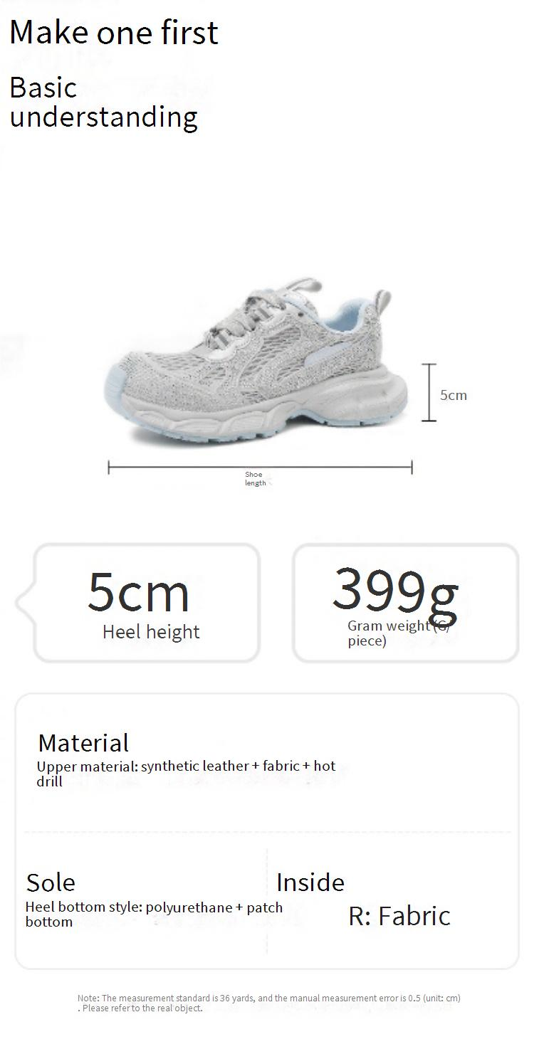 Cameido Women's Silver Ultra-Fine Round-Toed Casual Shoes For Daily Commuting_voghion.com