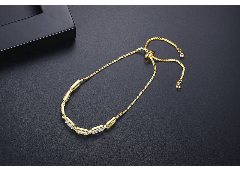 Damessieraden Minimalistische Boho Messing Zirkoon Armband Geometrische Mode Handgemaakte Fijne Ketting Voor Dagelijks Gebruik Persoonlijkheid Mode Hand Sieraden_voghion.com
