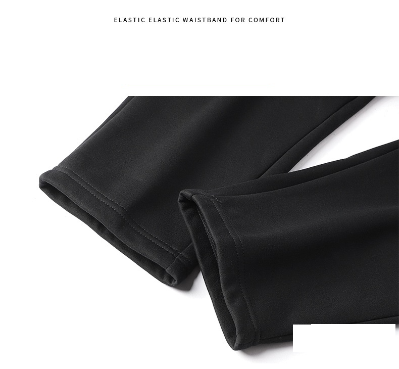 Men's Clothing Cotton Jogger Pants With Elastic Cuffs - Soft Fleece Lined, Relaxed Fit, Breathable & Stretchy For Casual & Sports (Multiple Sizes)_voghion.com