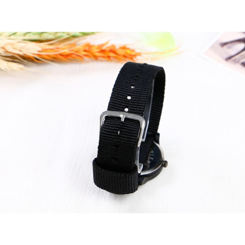 Men's and women's casual canvas strap, buckle, watch pointer_voghion.com
