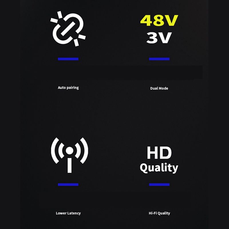 Uhf Wireless Converter Xlr For Microphone Guitar Transmitter Receiver Adapter_voghion.com