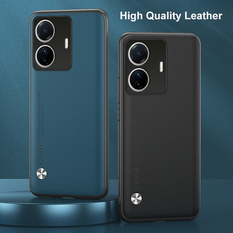Vivo T1 Pro 5G T2 Arka Kapak Mat Silikon Tam Kamera Koruma Kılıfı Vivo T1X T2X C İçin Lüks Deri Telefon Kılıfı_voghion.com