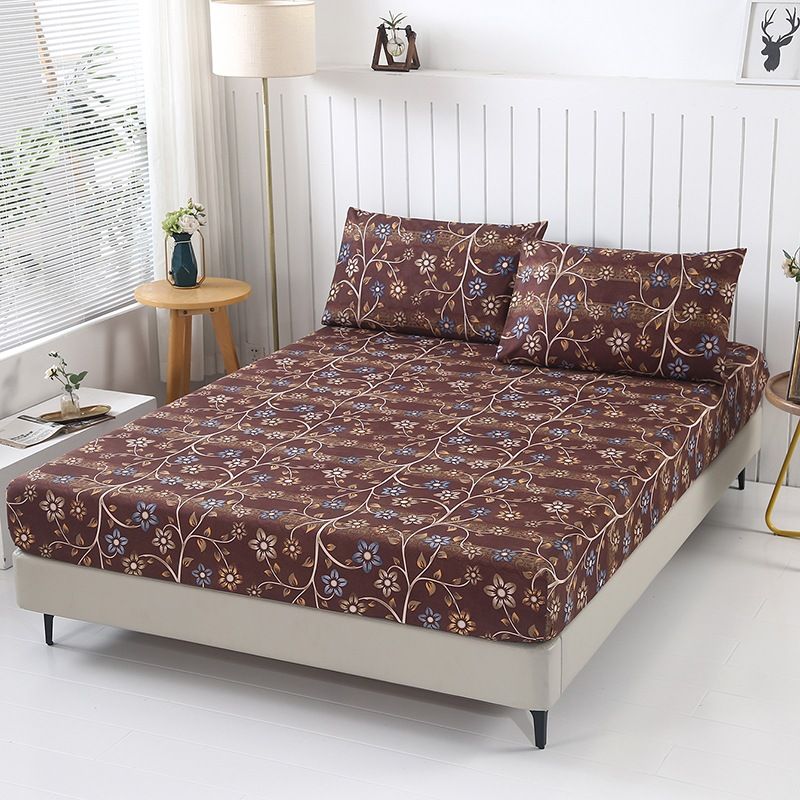 Coprimaterasso stampato Simmons, 1 pezzo, in cotone spazzolato e aloe vera_voghion.com