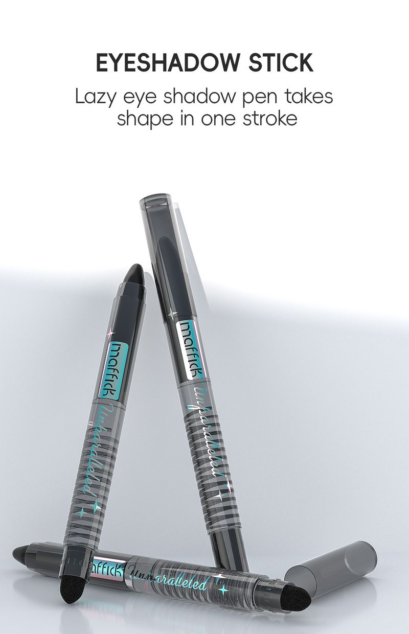 Lidschatten MAFFICK Perlglanz Multifunktionaler Lidschattenstift Black Series Fine Flash Wasserfester, nicht wischbarer Eyeliner_voghion.com