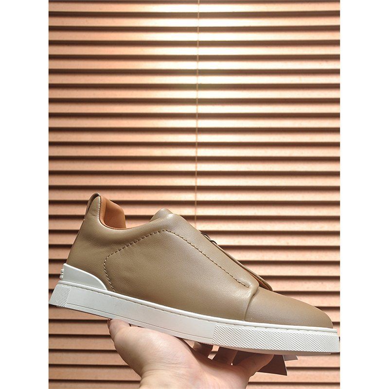New Style Bangjia Ni Oxford Slip-On Suede Lazy Shoes Men's Casual Leather Loafers_voghion.com