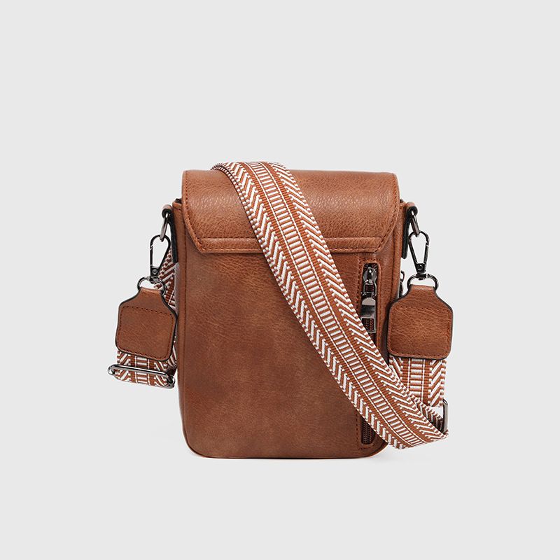 Hot Selling Women's Commuter PU Fashion Veelzijdige Crossbody Grote Capaciteit Multifunctionele Drukknoop Schouder Telefoon_voghion.com