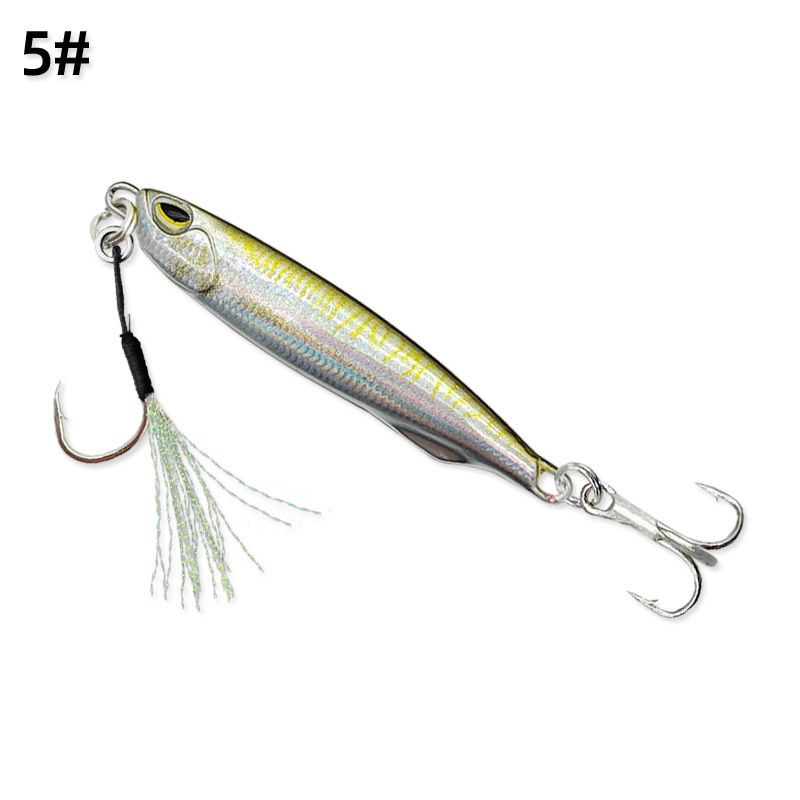 Esca per la pesca in mare con esche artificiali bioniche da riva, stampate in 3D, affondanti e lunghe, con piastra in ferro._voghion.com