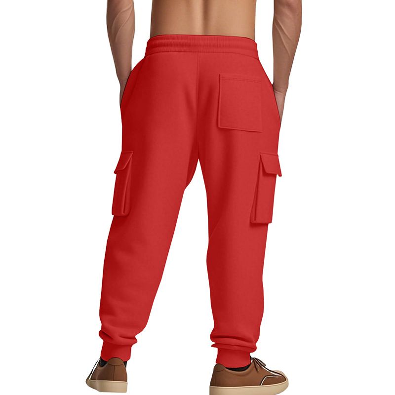 Men's Heavyweight Cargo Overalls – Multi-Pocket Utility Pants, Oversized Streetwear Style, Comfort Fit (S-XXXL_voghion.com