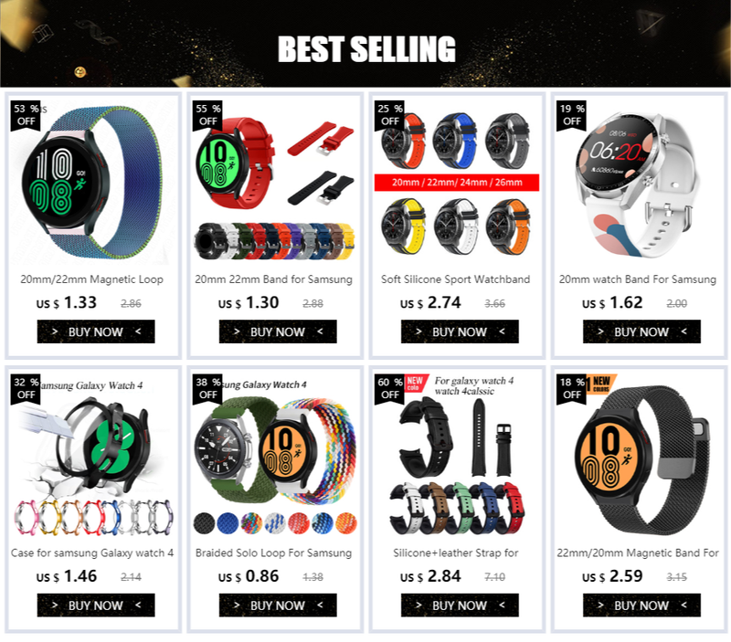 Samsung Galaxy Watch 4 44mm 40mm TPU bevonatú, teljes képernyős védőfólia, lökhárítóvédő, Galaxy 4 Classic 46mm 42mm_voghion.com