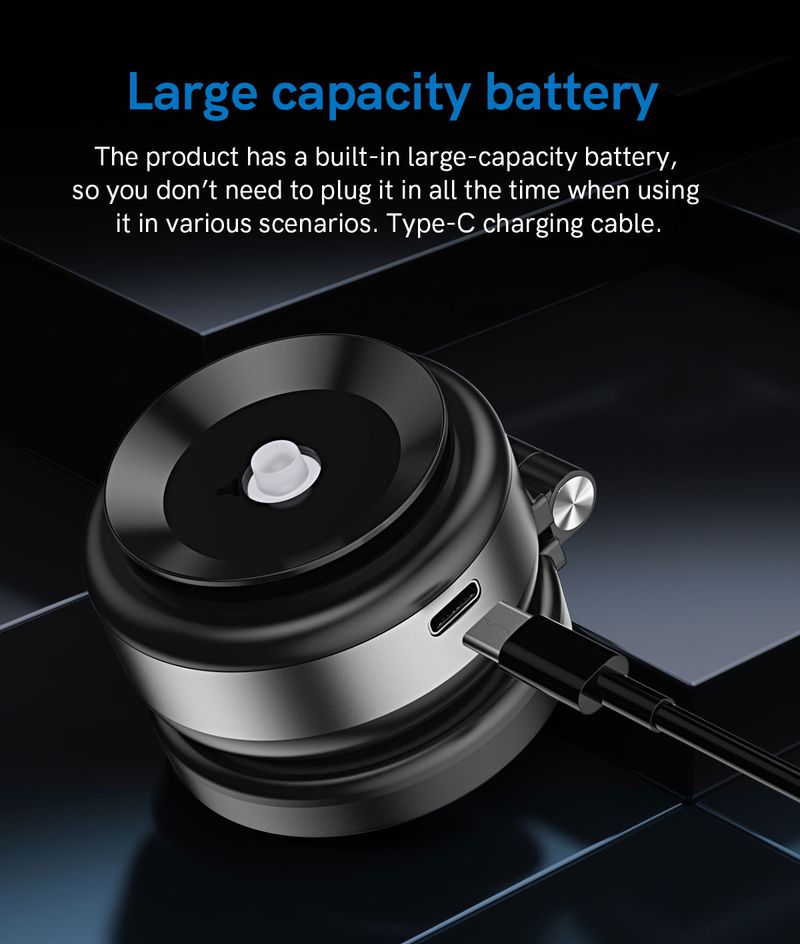 Car Phone Holder Electric Vacuum Suction Cup Telescopic Strong Magnetic Adsorption Bracket For Gym Kitchen Stand Compatible With IPhone_voghion.com