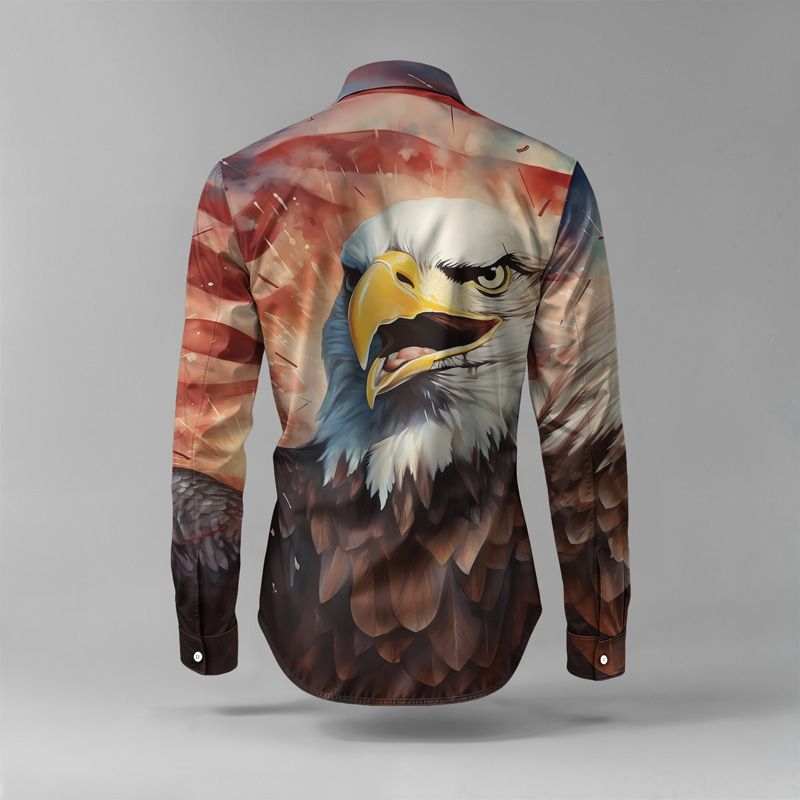 2025 Spring/Summer Printed Simple Two Piece Set For Men, Lightweight Party, Long Sleeve Suit, Fashionable Design, Breathable Fab_voghion.com