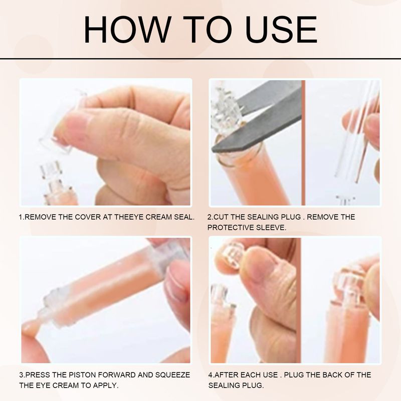 Crema para ojos EELHOE Reafirma y debilita las líneas finas alrededor de los ojos Círculos negros Crema para ojos con esencia hidratante y rejuvenecedora_voghion.com