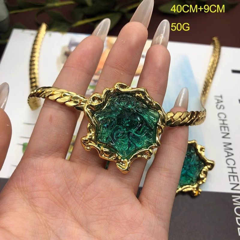 Vintage Necklace, Earring Set, High-end And Exquisite, Hot Selling Accessories, Purple Lava Jelly, Copper, Sweater_voghion.com