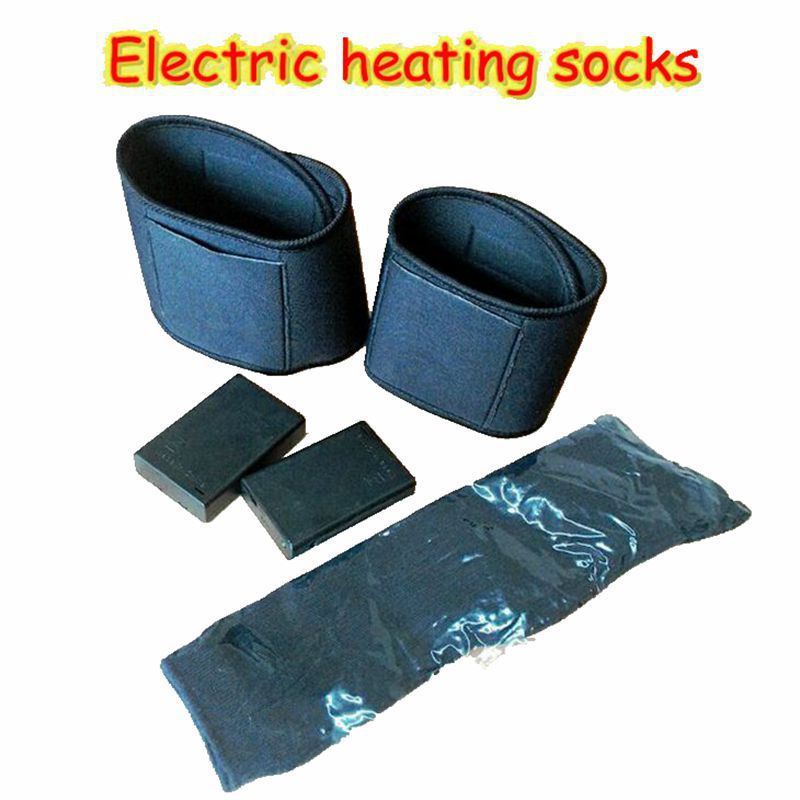 Unisex Wanter Outdoor elektresch Heizstrëmp Batteriebox Heizung waarm Strëmp Sohle Heizfusswiermer schwaarz_voghion.com
