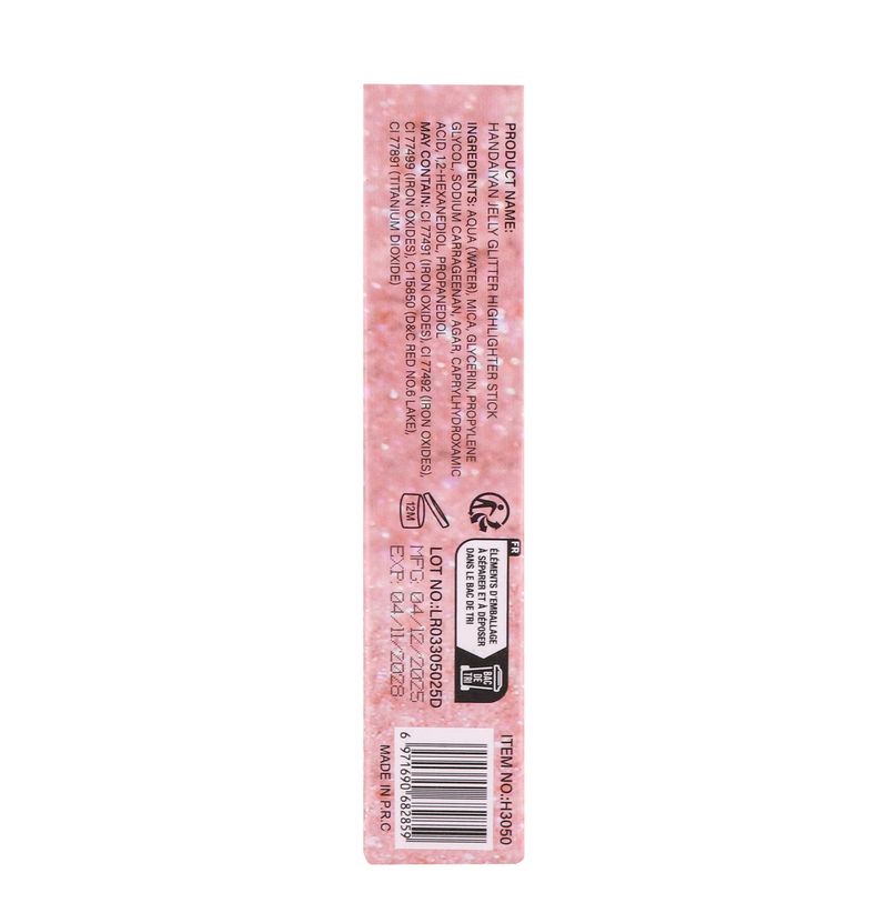 HANDAIYAN 6 - Color Jelly Eyeshadow Stick With Fine Shimmer - Fine Pearl Jelly Highlight Eyeshadow Stick_voghion.com