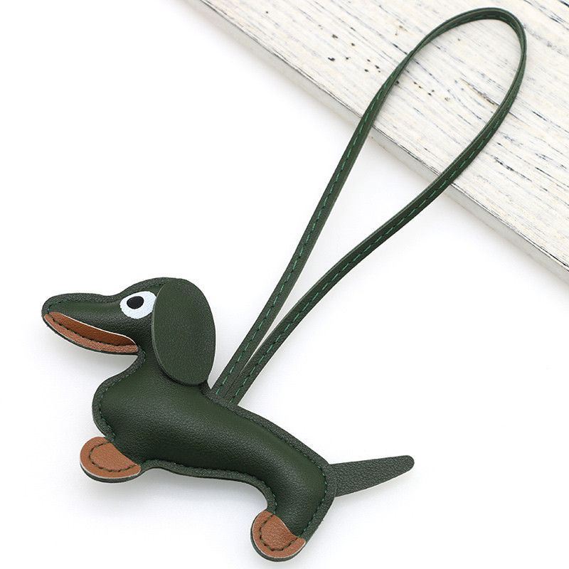 Bag Charm New Cartoon Personality Keychain Bag Pendant Series Dachshund Animal Shape Bag Pendant Decoration Wholesale_voghion.com
