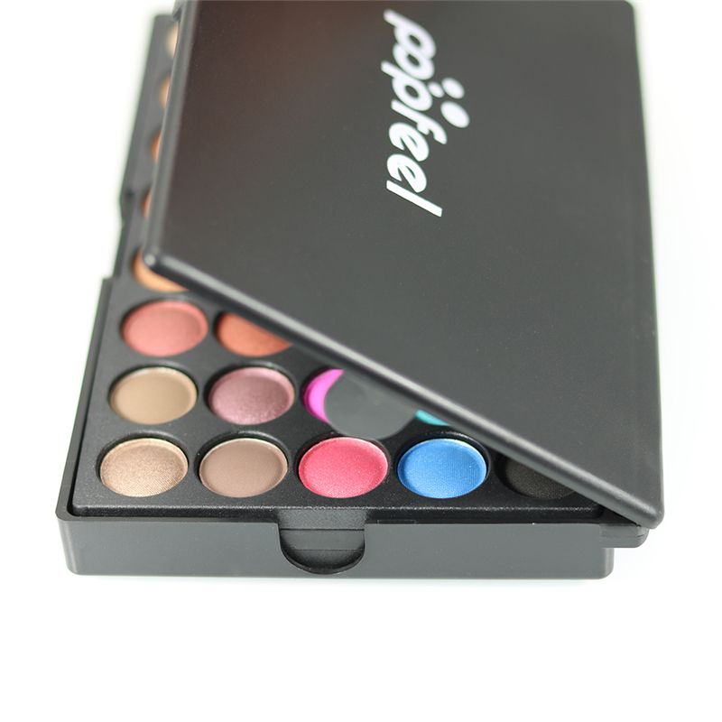 120 couleurs paillettes fard à paupières Palette mat ombre à paupières Palette miroitant brillant nu maquillage Palette ensemble Kit cosmétique femmes_voghion.com
