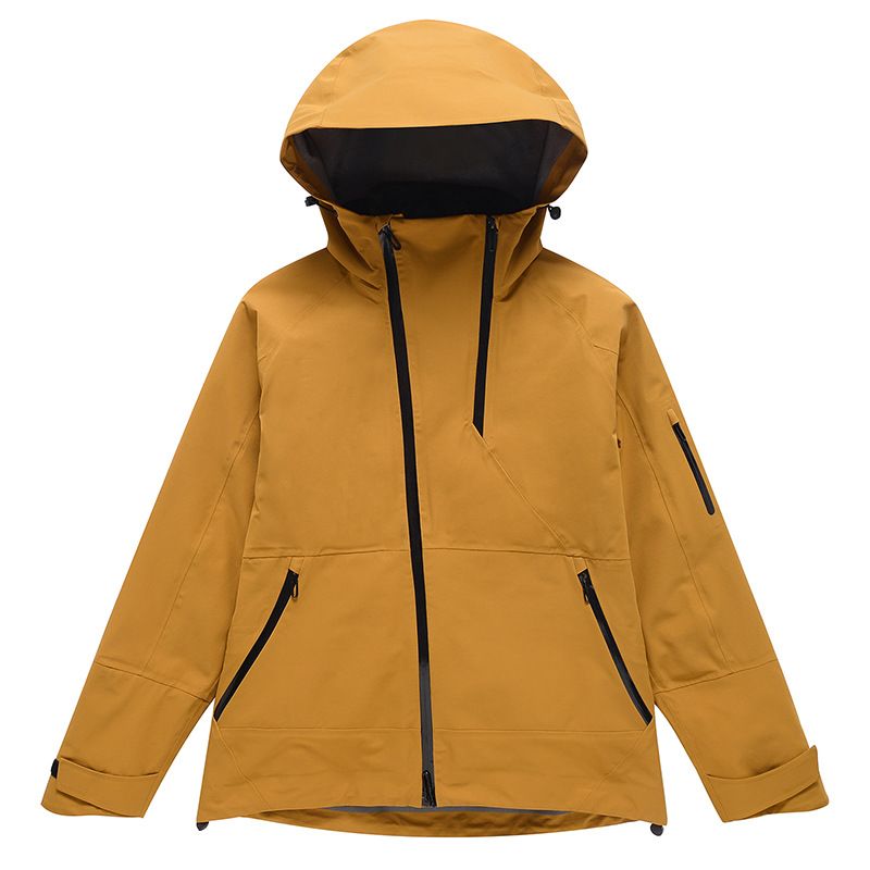 Unisex Lightweight Ski Jacket – Windproof & Water-Resistant Shell For Snowboarding Skiing_voghion.com